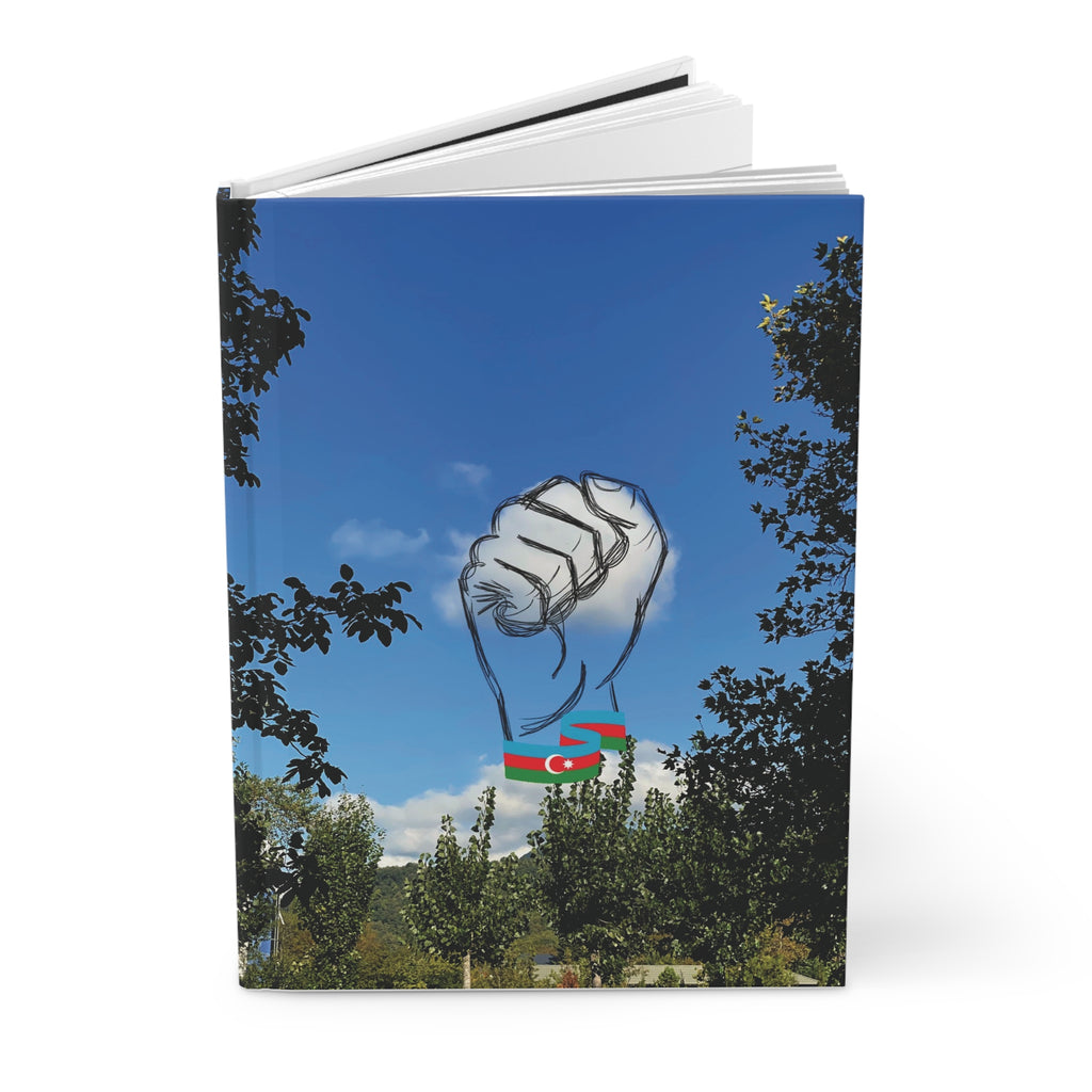 Hardcover Journal — Sky Fist & Cloud Art Notebook