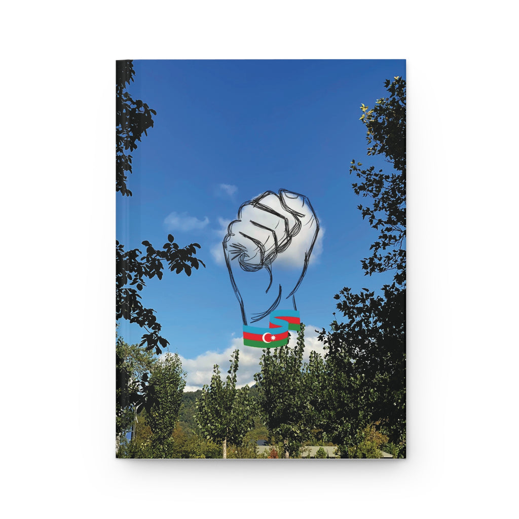 Hardcover Journal — Sky Fist & Cloud Art Notebook
